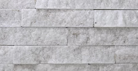 Crystle White Stacked Stone